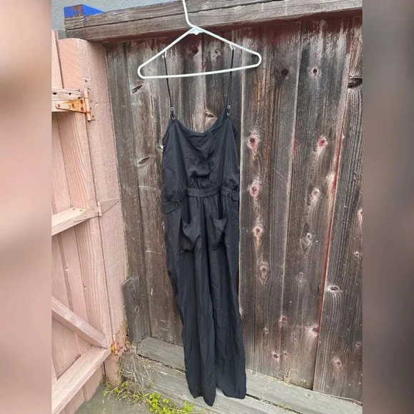 Theory Silk Black Jumpsuit - Picture 6 of 6